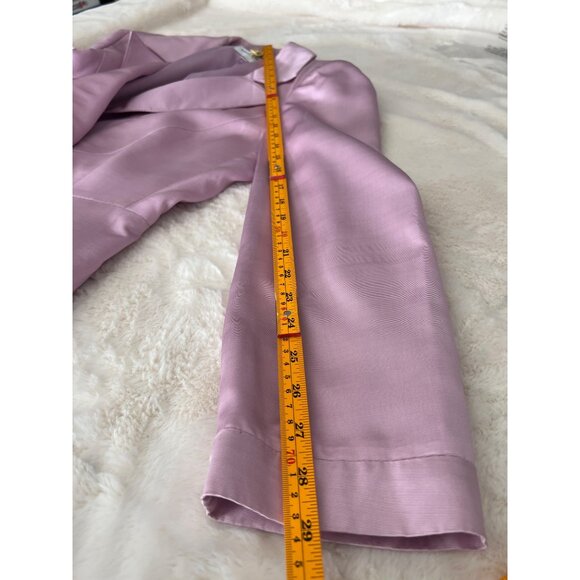 Vintage Armani‎ Collezioni Soft Pink Blazer Jacket Size 12 Viscose Made in Italy - Picture 12 of 15